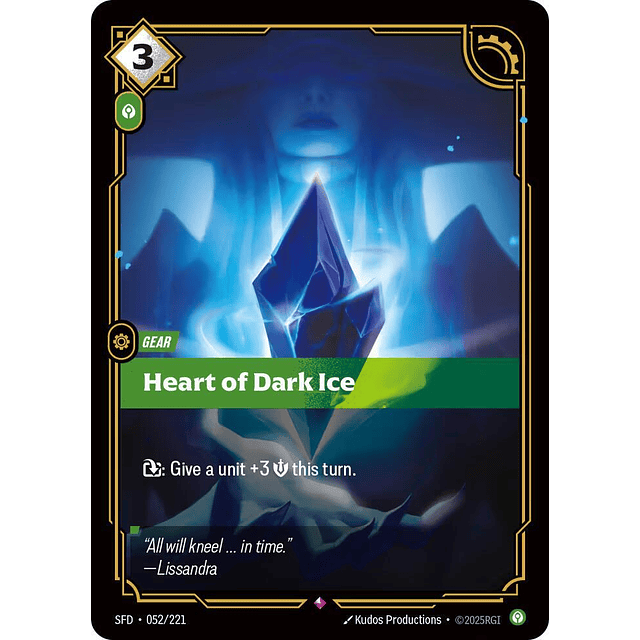 Heart of Dark Ice