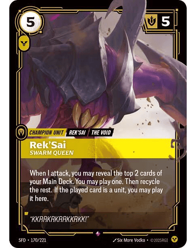 Rek'Sai - Swarm Queen
