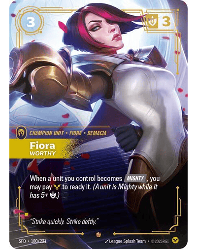 Fiora - Worthy