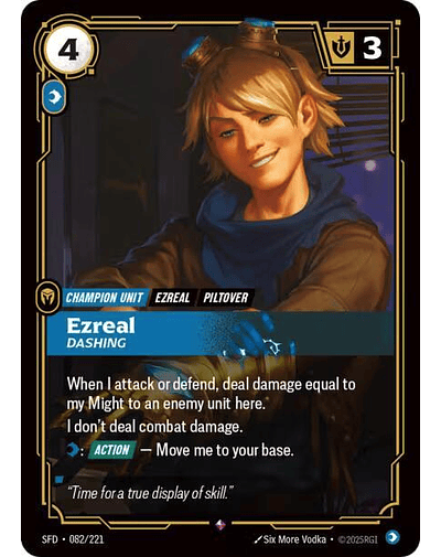 Ezreal - Dashing