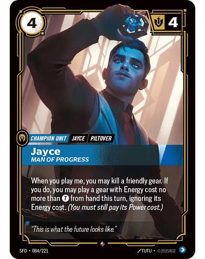 Jayce - Man of Progress 
