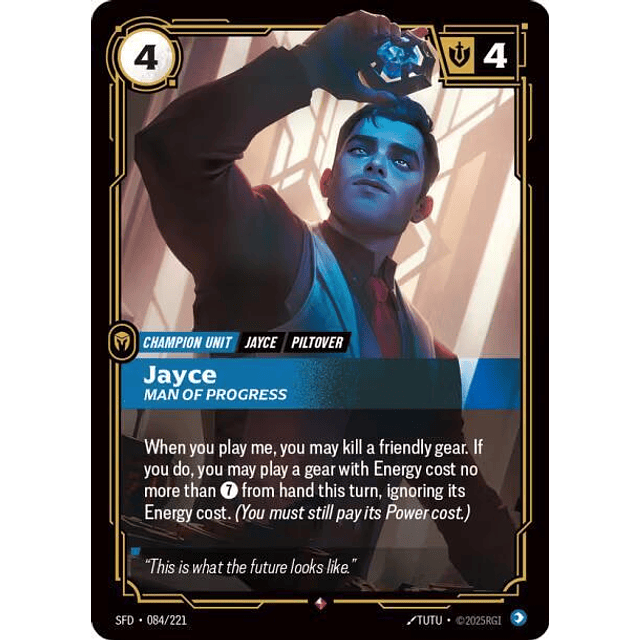 Jayce - Man of Progress 