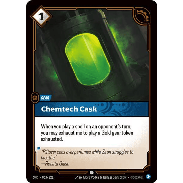 Chemtech Cask