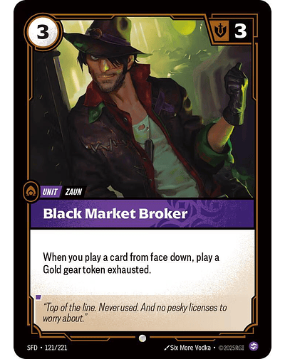 Black Market Broker 