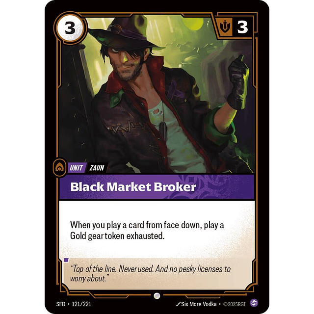 Black Market Broker 