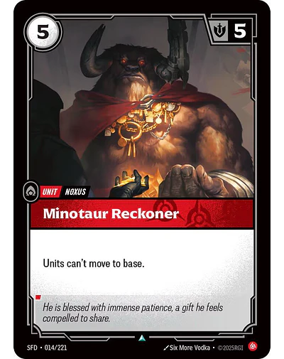 Minotaur Reckoner