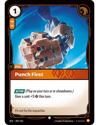 Punch First