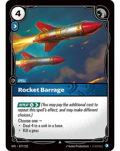 Rocket Barrage