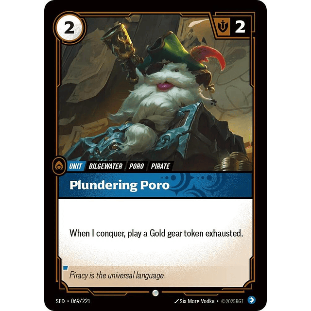Plundering Poro 