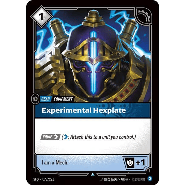 Experimental Hexplate