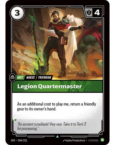 Legion Quartermaster