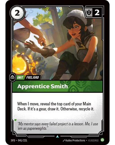 Apprentice Smith