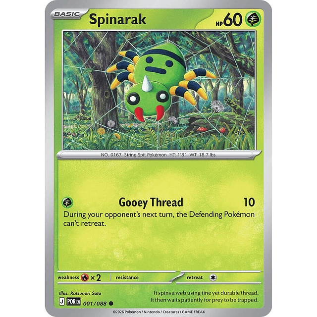 Spinarak 001/088