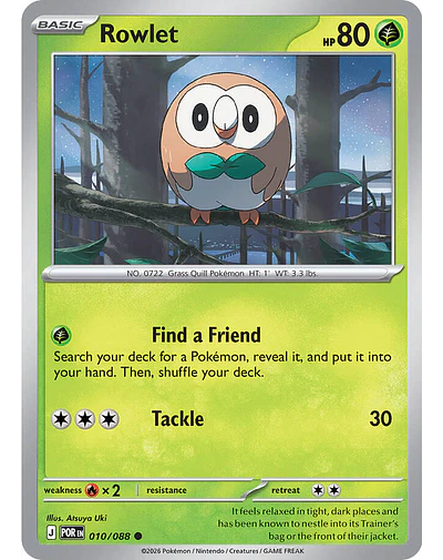 Rowlet - 010/088