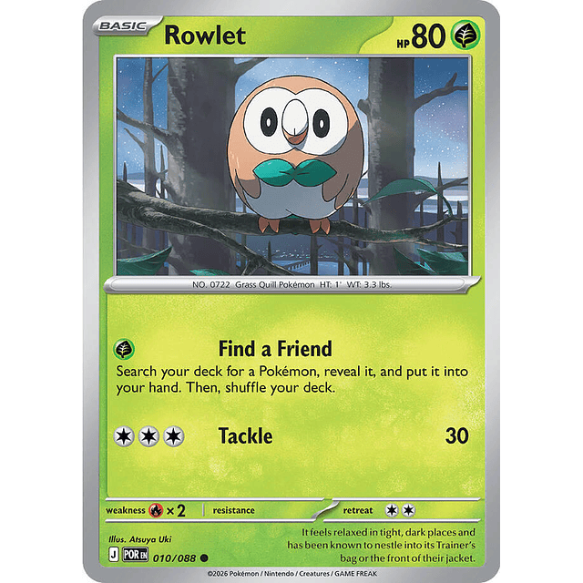 Rowlet - 010/088