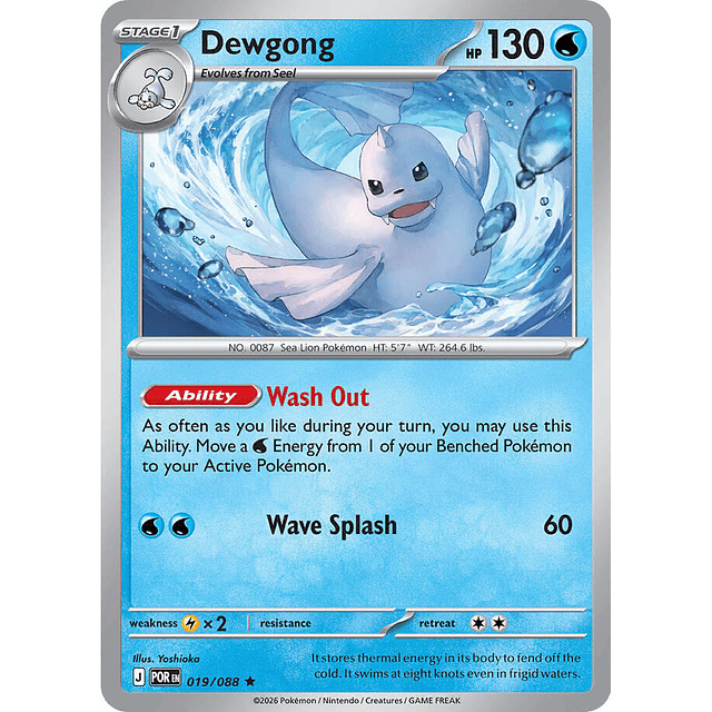 Dewgong 019/088