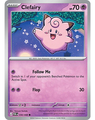 Clefairy - 030/088