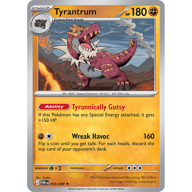 Tyrantrum 045/088