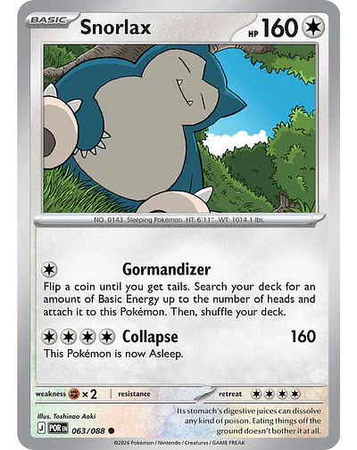 Snorlax 063/088