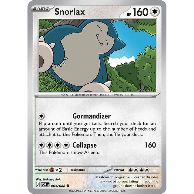 Snorlax 063/088