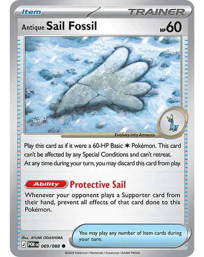 Antique Sail Fossil 069/088