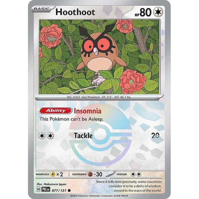 Hoothoot - 114/142 2