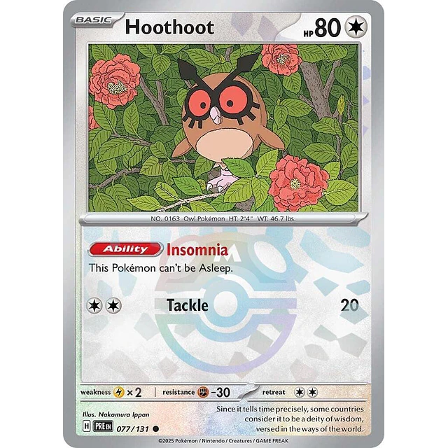 Hoothoot - 114/142 3