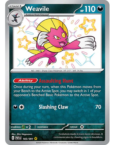 Weavile 183/091