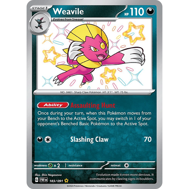 Weavile 183/091