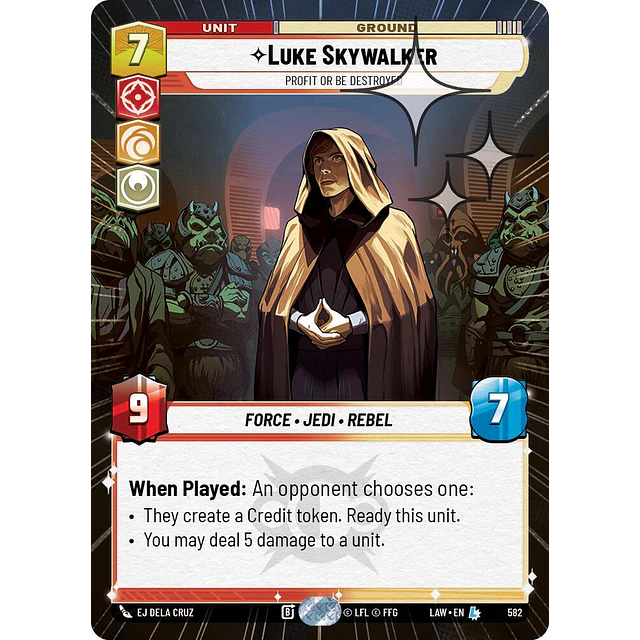 Luke Skywalker - Profit or Be Destroyed 2