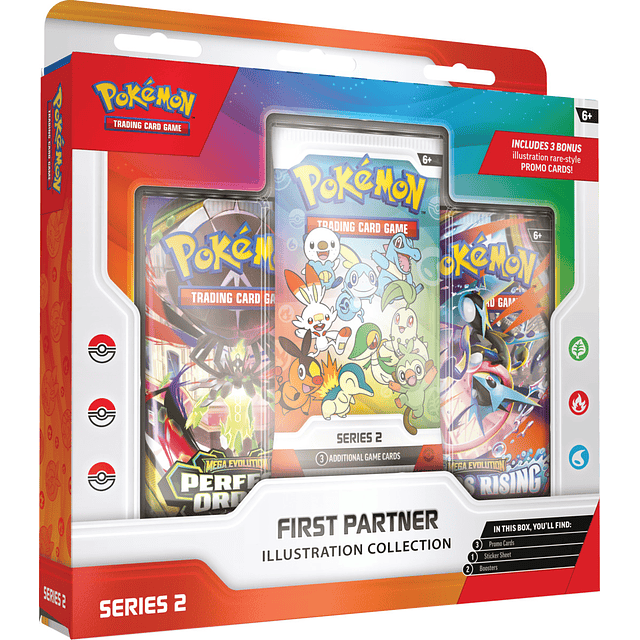 - PREVENTA - Pokémon TCG - First Partner Illustration Collection Series 2 (ING)