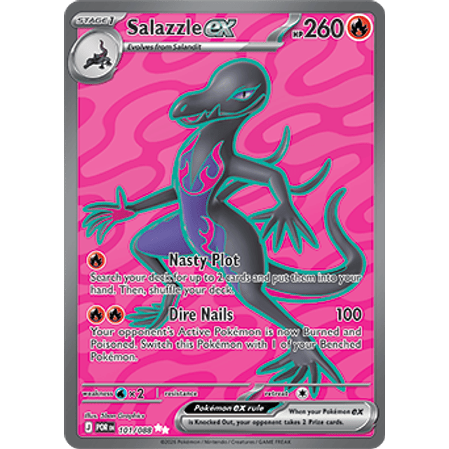 Salazzle ex - 101/088