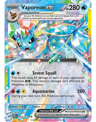 Vaporeon ex - 023/131