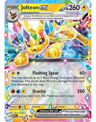Jolteon ex - 030/131