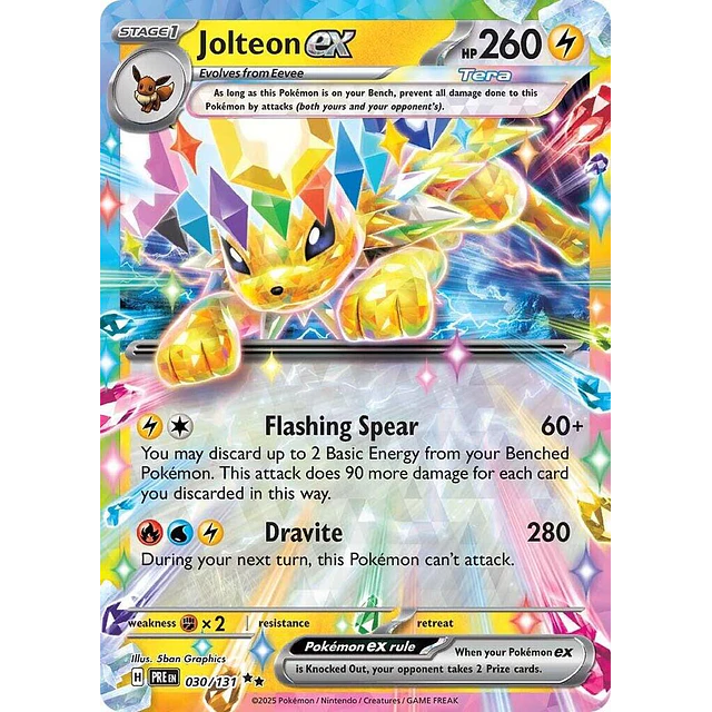 Jolteon ex - 030/131