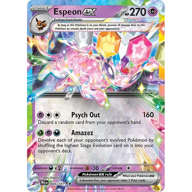 Espeon ex - 034/131