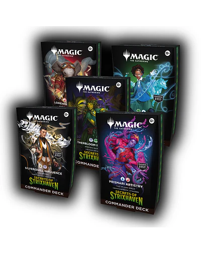 Preventa MTG Commander Deck: Secrets of Strixhaven - ING