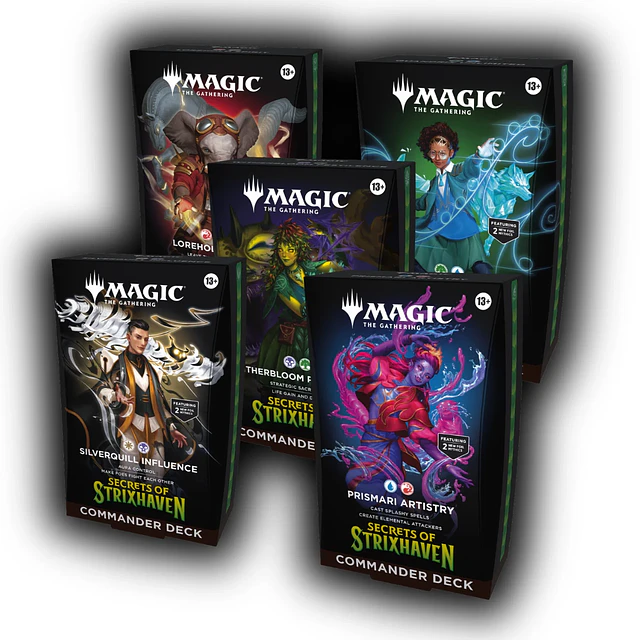 Preventa MTG Commander Deck: Secrets of Strixhaven - ING