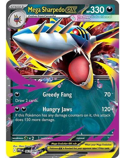 Mega Sharpedo ex - 061/094