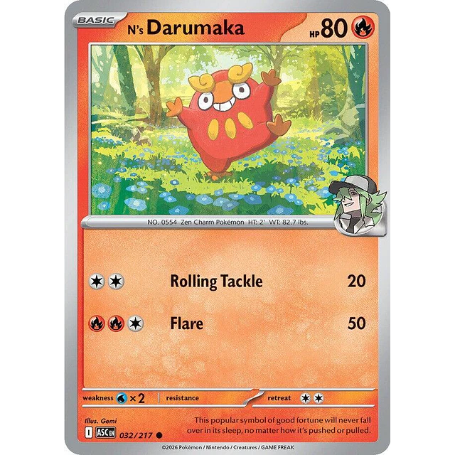 N's Darumaka 32/217