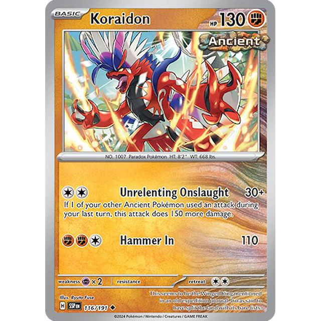 Koraidon 116/191