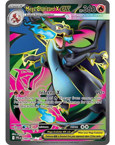 Mega Charizard X ex - 109/094