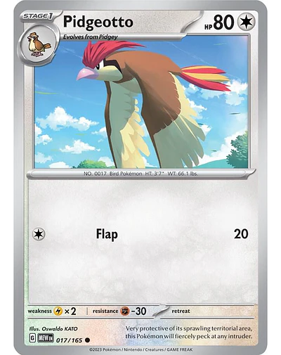 Pidgeotto 17/165