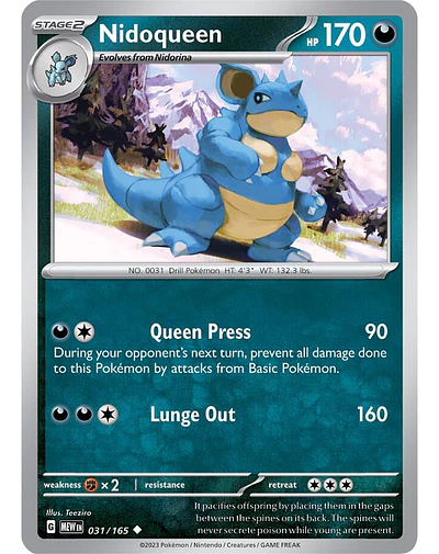 Nidoqueen 31/165
