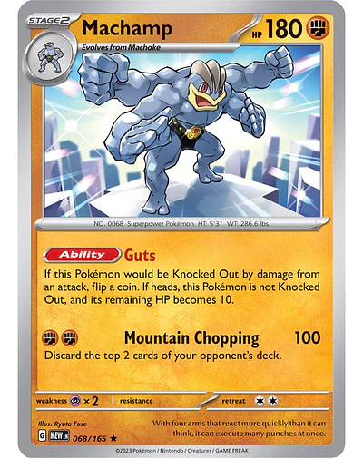 Machamp 68/165