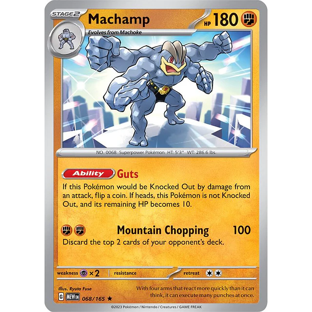 Machamp 68/165