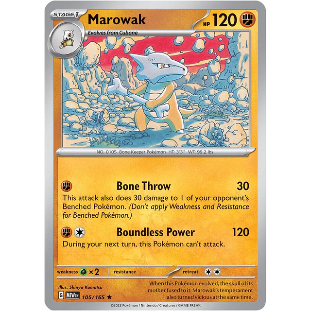 Marowak 105/165