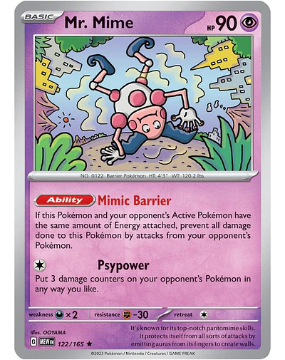 Mr. Mime - 122/165