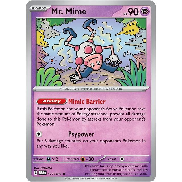 Mr. Mime - 122/165