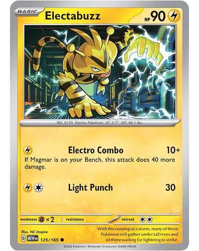 Electabuzz 125/165